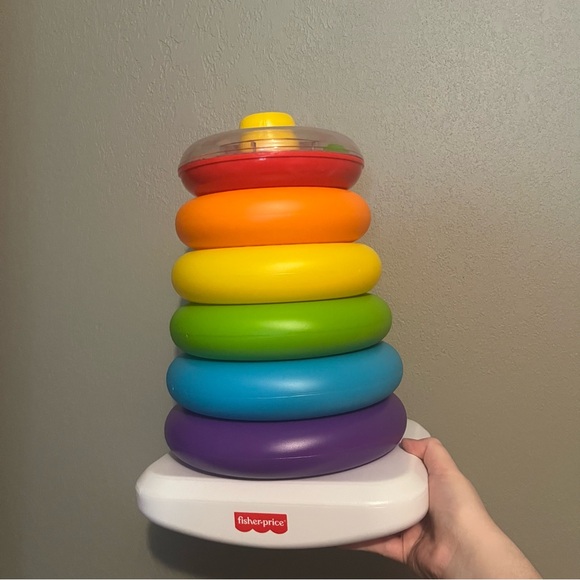 Fisher-Price Colorful Stacking Rings - Picture 1 of 6